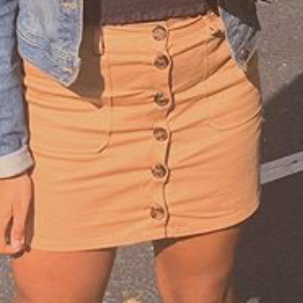Button Up Skirt